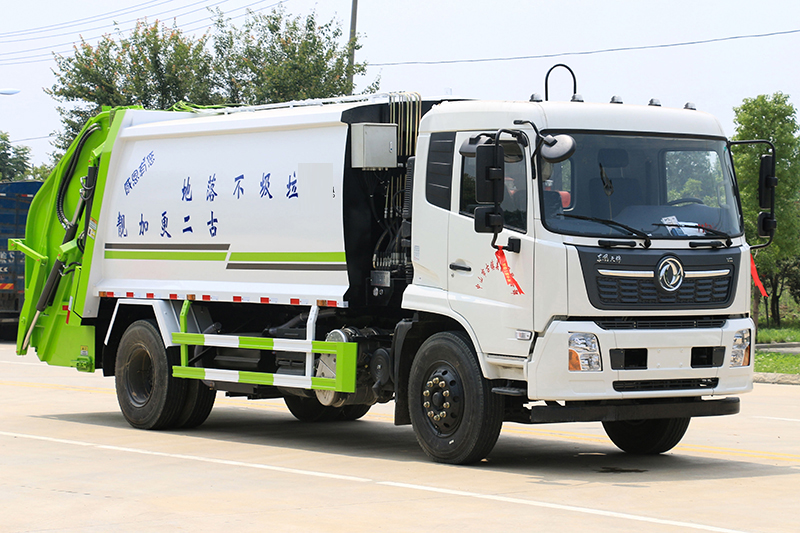 8方新能源電動(dòng)壓縮垃圾車