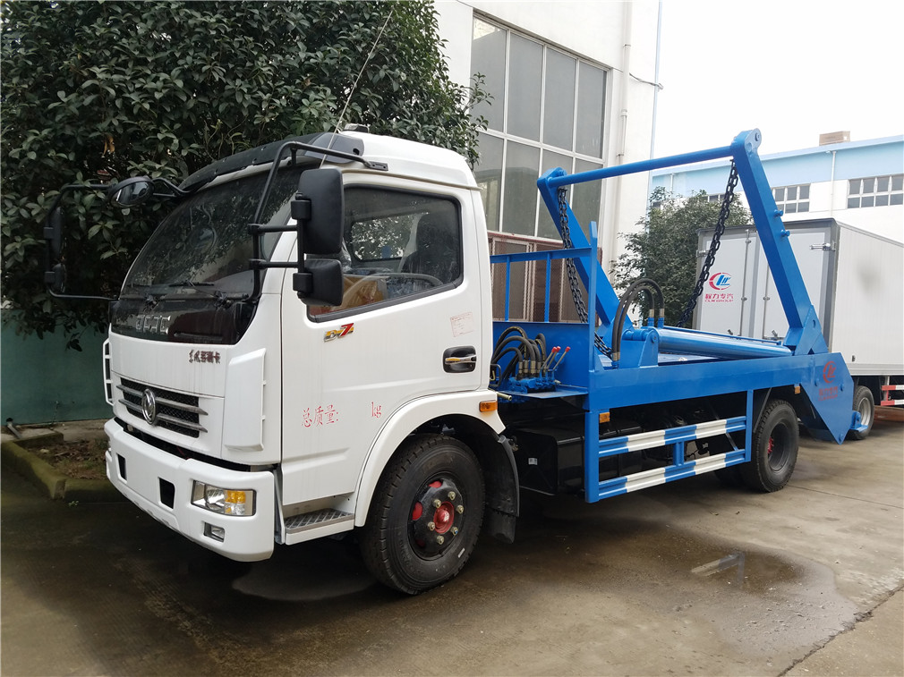 國(guó)六12立方東風(fēng)天錦 擺臂垃圾車
