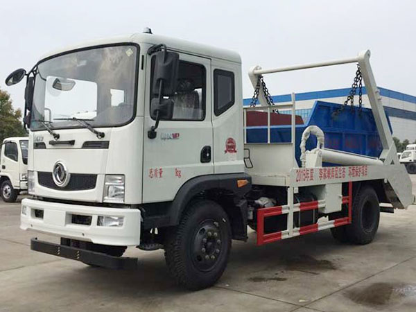 國(guó)六12立方東風(fēng)天錦 擺臂垃圾車
