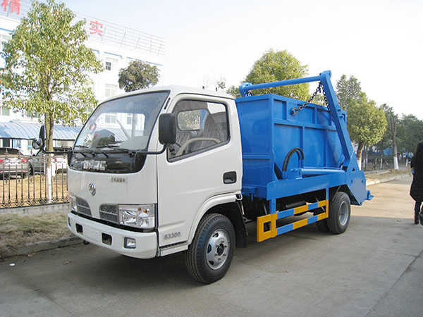 國(guó)六12立方東風(fēng)天錦 擺臂垃圾車