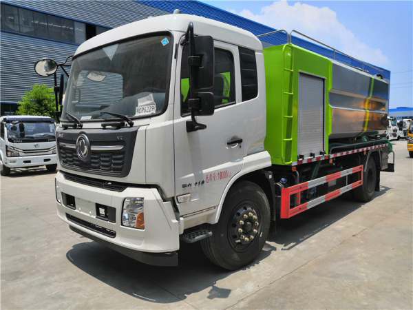 東風(fēng)天錦HYS5162GQXE5清洗吸污車