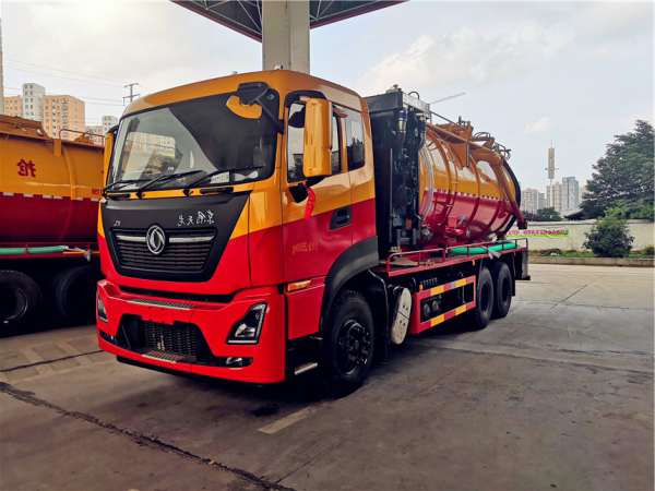 東風(fēng)天錦HYS5162GQXE5清洗吸污車