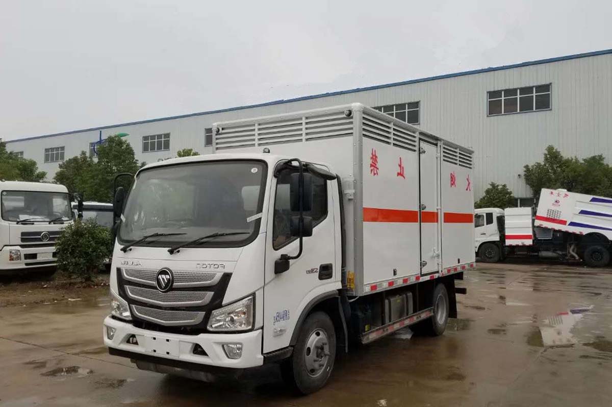 躍進3.3米氣瓶體廂式車